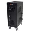 16 Bay Mobile School Charging Cart Station For Chromebook, Tablet And Laptop Computer With Power Strip Included - Black - Image 6