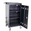 45 Bay Mobile School Charging Cart Station For Chromebook, Tablet And Laptop Computer With Power Strip Included - Black - Image 10