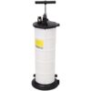 9L Pneumatic/Manual Oil Extractor Pump For Automotive Fluids - White / Black - Image 6