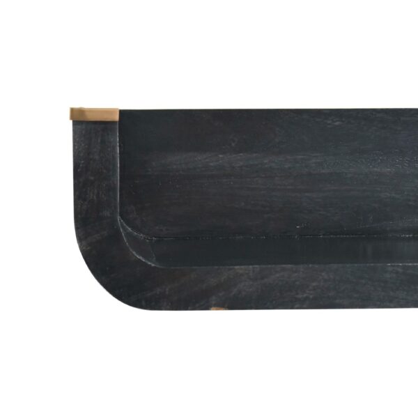 Indira - Floating Console Table - Black