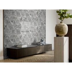 Hexagon Carrara Marble Tile For Wall And Floor Honed Stone (Set of 12) - Natural / Gray