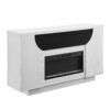 Aurora - Fireplace TV Lift With Adjustable Temperature And LED Colors - White - Image 4
