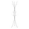Coat Rack, Hall Tree, Free Standing, 11 Hooks, Entryway, Contemporary & Modern - Silver - Image 3