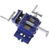 Industrial Quality Cross Slide Vise 3", Drill Press Metal Milling 2 Way X - Y - Blue - Image 8