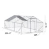 Outdoor Chicken Coop Large Space For Farm Use - Silver Gray - Image 3