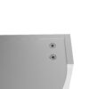 Bathroom Wall Mounted Storage Rack With Float Mounting Design, Durable Plywood - Glossy White - Image 13