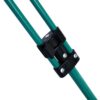 Rolling Garden Scooter Cart Seat With Wheels, 360 Swivel, Tool Tray, Steel Frame - Green - Image 7