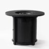 Propane Gas Fire Pit Table, 50000 Btu Round Steel Fire Pit For Outside Patio Deck Garden Courtyard - Black - Image 5