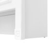 Hall Tree With Integrated Shoe Cabinet And Mirrored Cabinet Door, Coat Hanger, Entryway Bench, 4 In 1 Design, 2 Flip Drawers, 4 Hooks And 2 Cabinets For Entrance, Living Room - White - Image 17