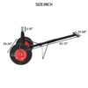 Heavy Duty Trailer Dolly With 2" Ball 1000 Lb Capacity For Easy Mobility - Black - Image 9
