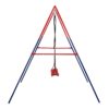Xiunan Leisure - 2 In 1 Baby Swing Set Safe Playground Accessory - Blue / Red - Image 8