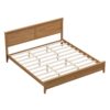 King Size Platform Bed With Sturdy Slats Support - Seadrift - Image 5