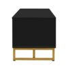 TV Stand, Entertainment Center TV Media Console Table, Modern TV Stand With Storage, TV Console Cabinet Furniture For Living Room - Black - Image 16