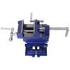 Industrial Quality Cross Slide Vise 3", Drill Press Metal Milling 2 Way X - Y - Blue - Image 11