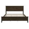 Queen Size Platform Bed With Sturdy Slats Support - Espresso - Image 6