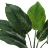 17" Tall, Artificial Plant, Aureum, Indoor, Faux, Fake, Table, Greenery, Potted, Real Touch, Decorative - Green / White - Image 5