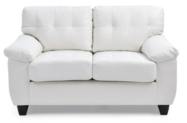 Gallant - Loveseat - White