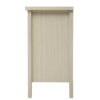 Hollow Carved 2 Door Accent Cabinet Sideboard Buffet Storage Cabinet With Adjustable Shelf For Entryway Living Room Bedroom - Natural - Image 10