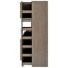 Freestanding Buffet With Hutch, Large Kitchen Pantry Storage Cabinet Cupboard With Pull Out Side Cabinet, Door Shelves And Drawer - Brown - Image 11