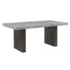 Susan - Dining Table Set With Base - Gray - Image 4