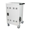 Mobile Charging Cart For Tablets Laptops 35 Device Capacity Matt Metal - Antique White - Image 6