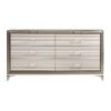 Star - Queen 5 Pieces Bedroom Set With LED And Storage - White - Image 4
