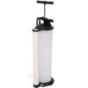 7L Pneumatic/Manual Oil Extractor Pump For Automotive Fluids - White / Black - Image 4