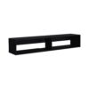 Moore - Floating TV Stand Living Room Storage - Black - Image 4