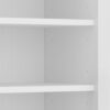 Hall Tree With Bench And 5 Storage Cubbies, Modern Entryway Storage Organizer Cabinet With 4 Doors, 5 Drawers And Adjustable Shelves For Hallway, Entryway, Living Room - White - Image 18