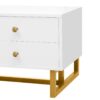 TV Stand, Entertainment Center TV Media Console Table, Modern TV Stand With Storage, TV Console Cabinet Furniture For Living Room - White - Image 19