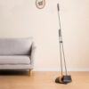 Efficient Home Cleaning Combo Broom And Dustpan Set With Long Handle Sturdy Design - Orange - Image 2