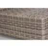 6 Seater Rattan Wicker Outdoor Lounge Set With Cushions - Gray Mix - Image 8