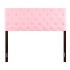 Full Cheerful Adjustable Headboard - Pink - Image 2