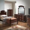 Twin Bed Elegant Traditional - Cappuccino - Image 4