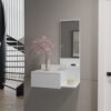 Lowell - Floating Hallway Cabinet For Living Room - White - Image 2