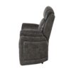 Steban - 3 Pieces Living Room Set With Sofa, Loveseat, Recliner - Gray - Image 10