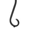 Coat Rack, Hall Tree, Free Standing, 8 Hooks, Entryway, Transitional - Black - Image 8