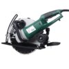 Portable Electric Corded Circular Concrete Saw 14" Wet / Dry Cutter 2600W Green Steel With Water Line & Guide Roller - Green - Image 6