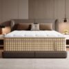 12" King Hybrid Mattress With Innersprings & Gel Memory Foam - Beige / White - Image 3