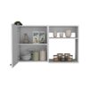 Burwood - Kitchen Wall Cabinet With 2 Doors And Shelves - White - Image 6