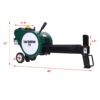 Double Flywheel Electric Log Splitter 7 Ton Portable Firewood Machine Steel - Black - Image 3
