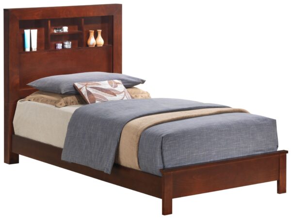 Twin Bed For Cozy Spaces Transitional - Cherry