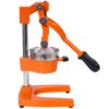 Commercial Grade Cast Iron Citrus Juicer, Heavy Duty Manual Hand Press For Fresh Orange Juice - Orange - Image 4