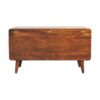 Curved Blanket Box - Chestnut - Image 5