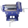 Industrial Cross Slide Vise, 6" Drill Press Vise, Metal Milling X - Y, Heavy Duty - Blue - Image 4