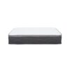 10" Full Size Hybrid Mattress In A Box, Gel Memory Foam Mattress Top With Pocket Coil Base - Gray / White - Image 4