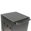 Mobile Charging Cart For Tablets Laptops 35 Device Capacity Matt Metal - Matt Black - Image 10