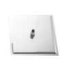 Ultra Thin Square Rainfall Shower Head Stainless Steel, Wall Or Ceiling Mount - Chrome - Image 3