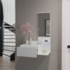 Lowell - Floating Hallway Cabinet For Living Room - White - Image 7