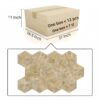Hexagon Marble Polished Tile For Wall And Floor - Beige / Gold - Image 4